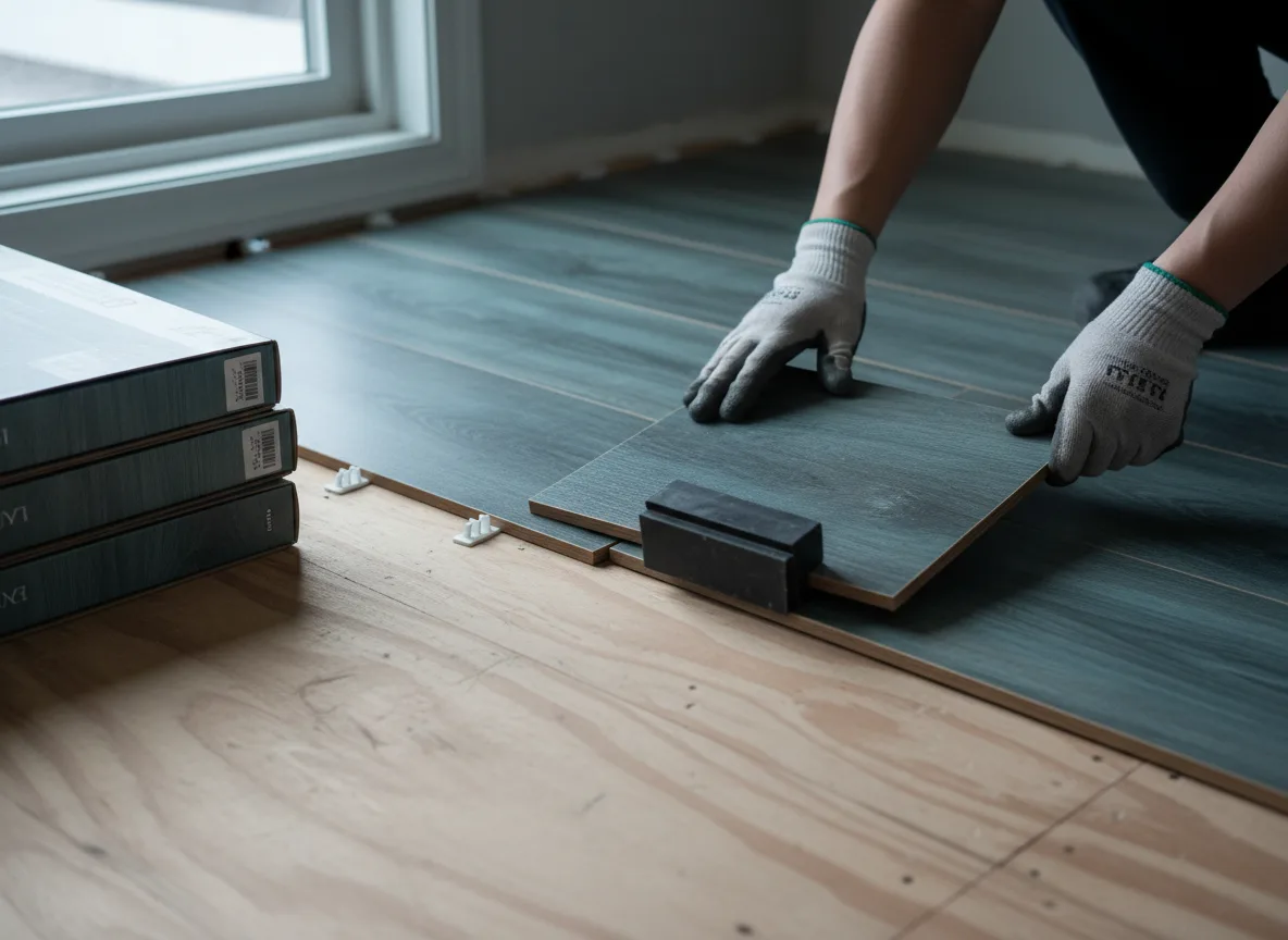 Luxury Vinyl Plank Installation company in Herrick, IL
